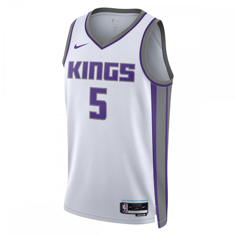 De'Aaron Fox Sacramento Kings Unisex 2022/23 Swingman Jersey - Association Edition - White-Pro Kit Vault | Brand New 26/27 Sports Jerseys